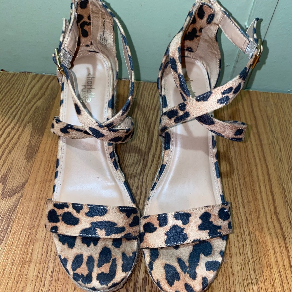 Cheetah heels by Charlotte Russe